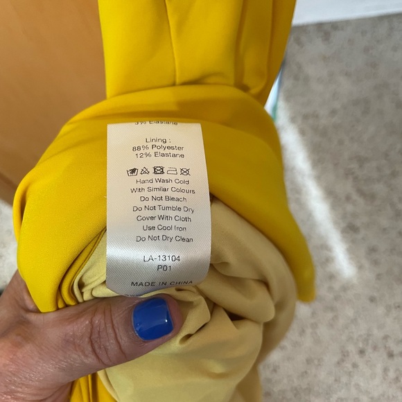 Lavish Alice Cowl neck midi wrap dress 12 - Picture 5 of 9